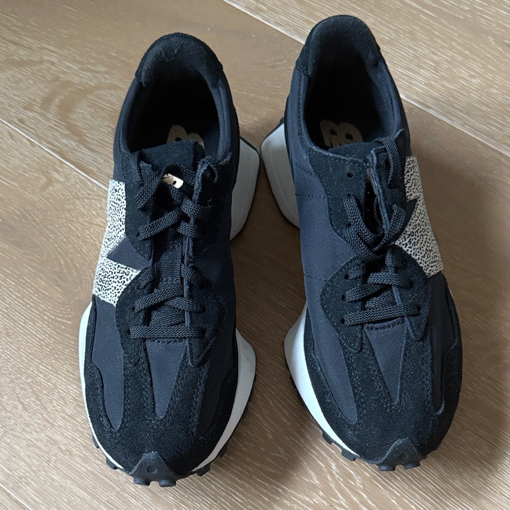 Black and White Sneakers - Picture 2 of 10